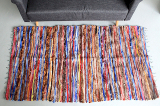 Tapis en Velours Tissés à la Main   - 105x185cm