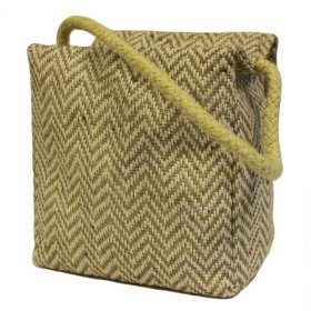 4x Cale-portes en coton et jute (vides) Grands cale-portes en jute - Chevrons 1