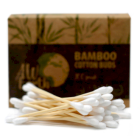 4x Boite de 200 coton-tiges Bambou