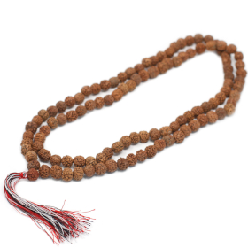 3x Mala Rudraksha 108 Perles-Naturel