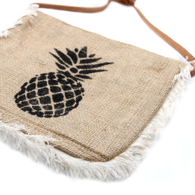 Sac à Franges Imprimé - Ananas