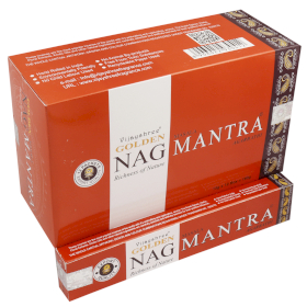12x 15g Golden NagChampa - Mantra