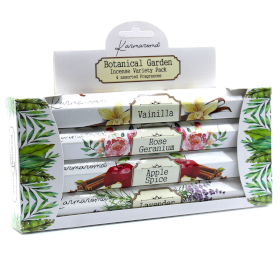 6x Lot d\'encens du jardin botanique - 4 parfums assortis