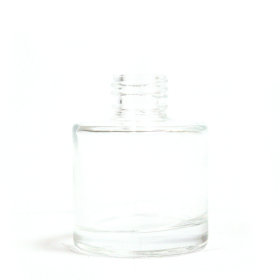 Flacon Diffuseur Rond à Roseaux de 50 ml - Transparent