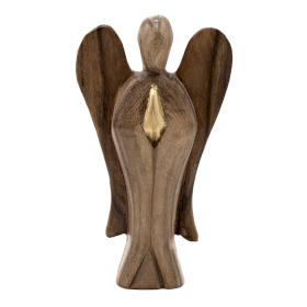 Ange Hati-Hati en Bois - Amitié - 15cm