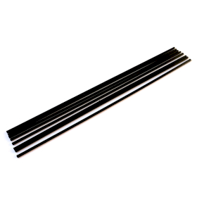 250x Tige Noire en Fibre pour Diffuseur 25cm x 4mm