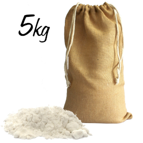 Sel de Bain de l\'Himalaya Blanc 5kg  - Grain Fin