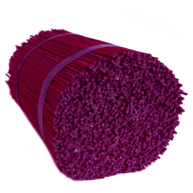 Tiges de Rotin Fuschia 500g - 25cm x 3mm