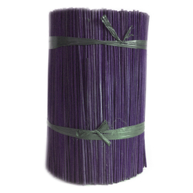 Tiges de Rotin Violettes 500g - 25cm x 3mm