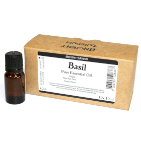 10x Basilic - Huile Essentielle 10ml