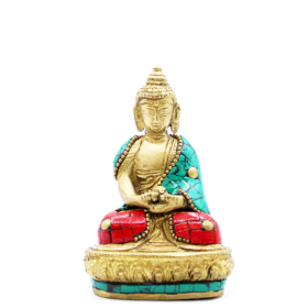 Figurines Boudha en Cuivre - Amitabha - 9.5 cm