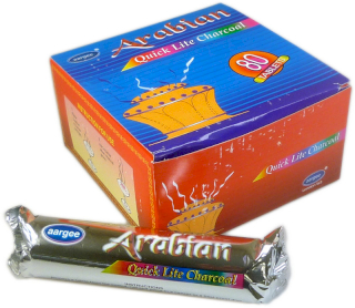 8x Pack de 10 Pastilles de Charbon