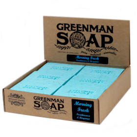 12x Savon Greenman 100g  - Fraîcheur Matinale