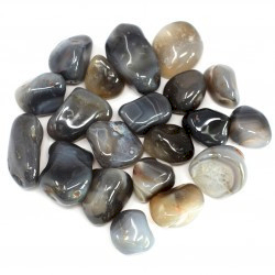 20x Gemmes d\'Afrique du Sud - Agate Grise Botswana