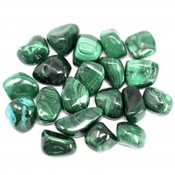 20x Gemmes d\'Afrique du Sud - Malachite