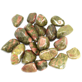 20x Gemmes d\'Afrique du Sud - Unakite