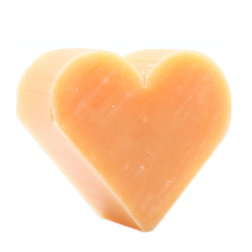 100x Coeur de Savon (appox 100) Orange & Gingembre