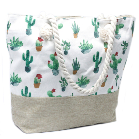 Sac Classique à Corde - Mini Cactus