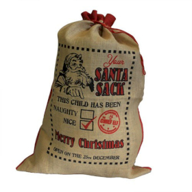 Sacs en Jute de Noël - 