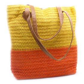 Sac Retour au Bazaar - Jaune & Orange