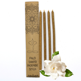 3x Set de 4 Bâtonnets d\'Encens de Palo Santo - Gardénia