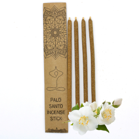 3x Set de 4 Bâtonnets d\'Encens de Palo Santo - Jasmin