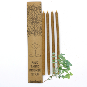 3x Set de 4 Bâtonnets d\'Encens de Palo Santo - Eucalyptus