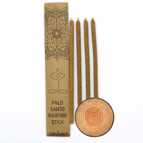 3x Set de 4 Bâtonnets d\'Encens de Palo Santo - Bois de Santal