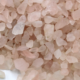 Éclats de Pierres Précieuses de Quartz Rose en Vrac - 1KG