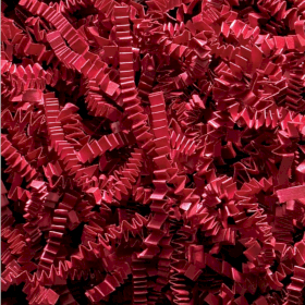 Frissure de Papier ZigZag DeLux - Rouge (1KG)