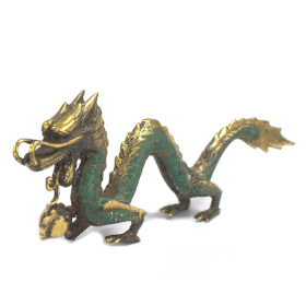 Fengshui - Petit Dragon avec Balle - 20cm