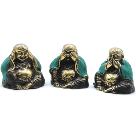 Lot de 3 - See No Evil etc - Bouddha