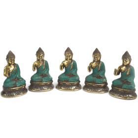 5x Minis Bouddhas Assis