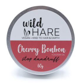 4x Shampoing Solide Wild Hare 60g - Bonbon à la Cerise