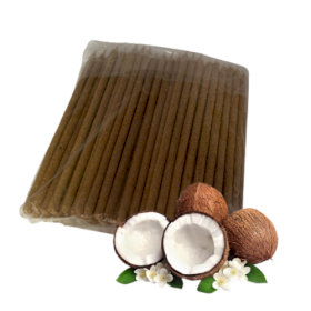 100x Bâtonnets d\'Encens de Palo Santo - Noix de Coco