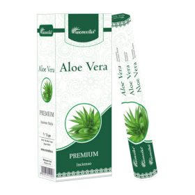 6x Bâtonnet Encens Premium Aromatika - Aloe Vera
