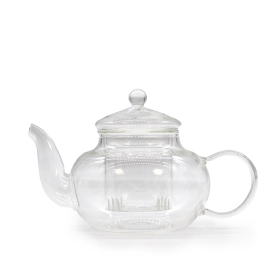 Théière en verre avec infuseur - Perle Ronde - 400 ml