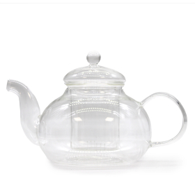 Théière en verre avec infuseur - Perle Ronde - 800 ml