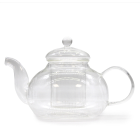 Théière Infuseur en Verre - Perle Ronde - 800ml