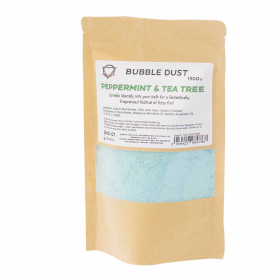 5x Menthe Poivrée et Arbre à Thé - Poudre de Bain - 190g