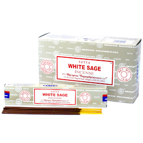 12x Encens SATYA 15g - White Sage