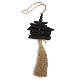 Pompon en Bois Flotté à Suspendre 42 cm