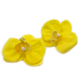 25x Pivoine de Savon pour Bouquet - Jaune