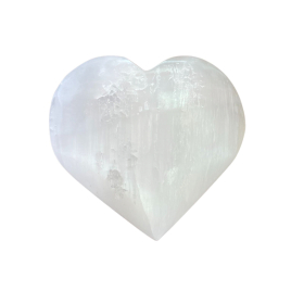 Coeur de Sélénite - 10 cm