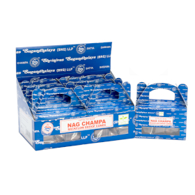 6x Boîte de 6 - Satya Nag Champa Backflow Dhoop Cône