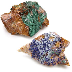 Spécimens Minéraux - Azurite Malachite (approx 20 pieces)