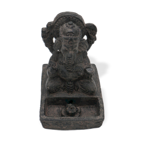 Brûleur d\'Encens Ganesh Fengshui (Noir Antique)