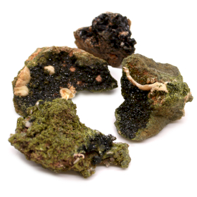 Spécimens Minéraux - Épidote (approx 10 pieces)
