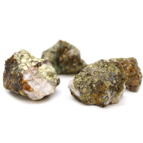 Spécimens Minéraux - Chalcopyrite (approx 80 pieces)