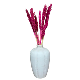 6x Bouquet d\'Herbe de Cantal - Rose